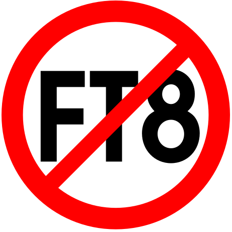 No FT8!